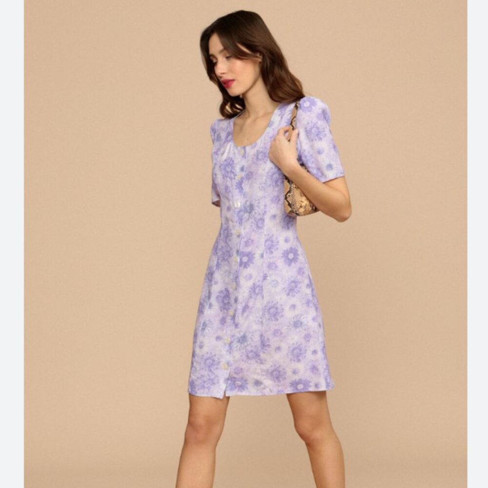 Rouje Mathy Dress - Purple
